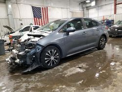 Salvage cars for sale from Copart Mcfarland, WI: 2020 Toyota Corolla LE