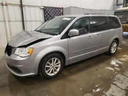 Salvage cars for sale at Avon, MN auction: 2016 Dodge Grand Caravan SXT