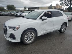 Salvage cars for sale at San Martin, CA auction: 2024 Audi Q3 Premium S Line 45