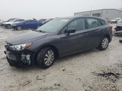 Salvage cars for sale at Wayland, MI auction: 2020 Subaru Impreza