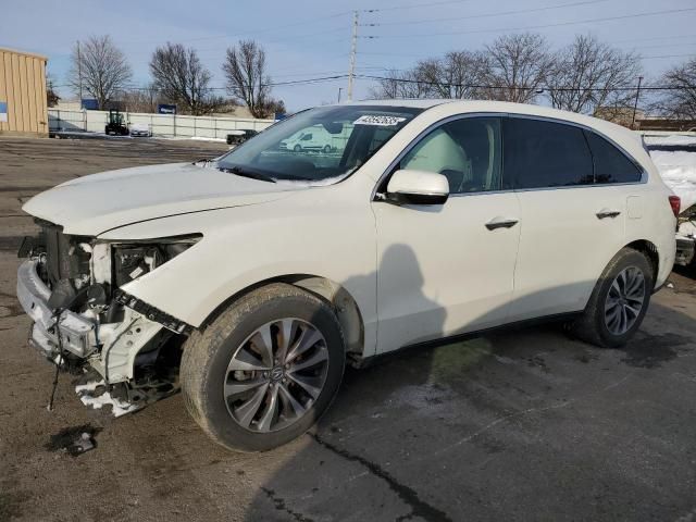 2016 Acura MDX Technology