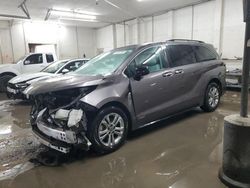 Toyota Sienna xse salvage cars for sale: 2021 Toyota Sienna XSE