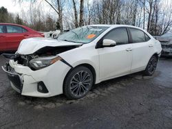 Salvage cars for sale at auction: 2015 Toyota Corolla L