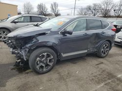 Salvage Cars with No Bids Yet For Sale at auction: 2018 Honda CR-V Touring