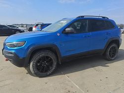 Salvage cars for sale at Wilmer, TX auction: 2019 Jeep Cherokee Trailhawk