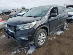 Honda salvage cars for sale: 2015 Honda CR-V EX