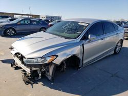 Salvage cars for sale at Grand Prairie, TX auction: 2016 Ford Fusion SE