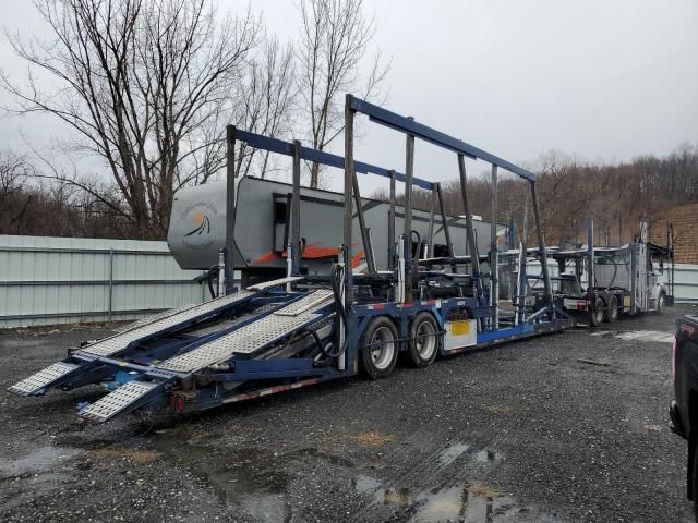 2013 Freightliner M2 Car Carrier Truck With Car Carrier Trailer