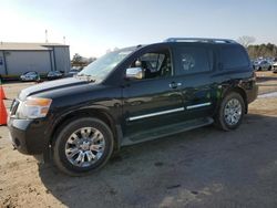 Salvage cars for sale at Florence, MS auction: 2015 Nissan Armada Platinum