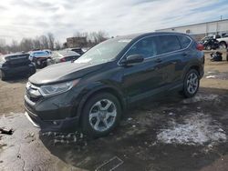 Salvage cars for sale at New Britain, CT auction: 2019 Honda CR-V EXL