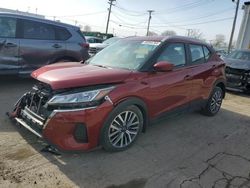 Salvage cars for sale at Chicago Heights, IL auction: 2022 Nissan Kicks SV