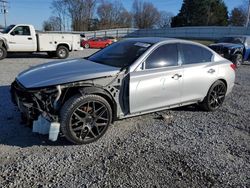 Salvage cars for sale at Gastonia, NC auction: 2017 Infiniti Q50 Premium