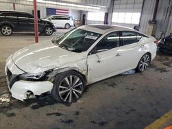 Nissan salvage cars for sale: 2021 Nissan Altima Platinum