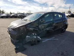 Salvage cars for sale at Rancho Cucamonga, CA auction: 2013 Toyota Prius C