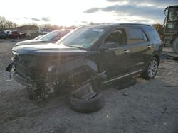 Salvage SUVs for sale at auction: 2017 Ford Explorer Limited