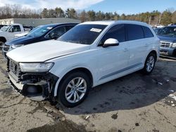 Salvage cars for sale at Exeter, RI auction: 2018 Audi Q7 Premium Plus