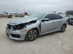 Honda salvage cars for sale: 2018 Honda Civic EX