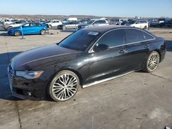 Salvage cars for sale at Grand Prairie, TX auction: 2017 Audi A6 Premium Plus