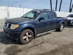 Salvage cars for sale at Van Nuys, CA auction: 2007 Nissan Frontier Crew Cab LE