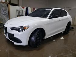 Salvage cars for sale at Elgin, IL auction: 2021 Alfa Romeo Stelvio TI