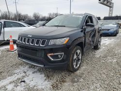 Jeep Vehiculos salvage en venta: 2021 Jeep Compass Limited