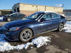 Salvage cars for sale at Marlboro, NY auction: 2019 Mercedes-Benz C 300 4matic