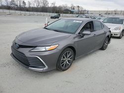 Salvage cars for sale at Spartanburg, SC auction: 2022 Toyota Camry XLE