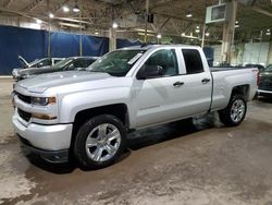 Chevrolet Silverado k1500 Custom salvage cars for sale: 2018 Chevrolet Silverado K1500 Custom