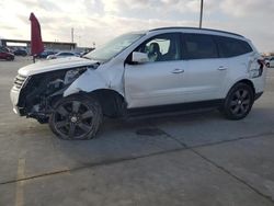 Salvage cars for sale from Copart Grand Prairie, TX: 2017 Chevrolet Traverse LT