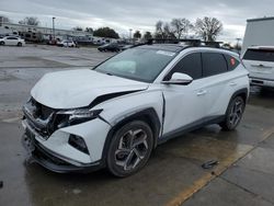 Salvage cars for sale at auction: 2022 Hyundai Tucson Limited