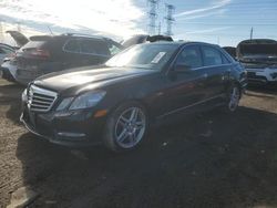 Salvage cars for sale at Elgin, IL auction: 2012 Mercedes-Benz E 350 4matic