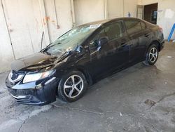 Salvage cars for sale at Madisonville, TN auction: 2015 Honda Civic SE