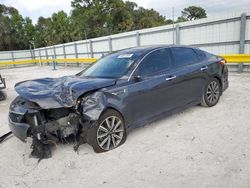 Salvage cars for sale at Fort Pierce, FL auction: 2019 KIA Optima LX