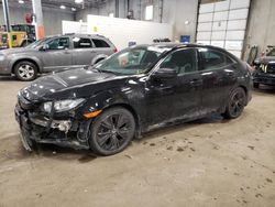 Salvage cars for sale at Blaine, MN auction: 2018 Honda Civic EX