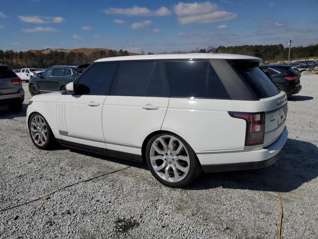 2016 Land Rover Range Rover Supercharged