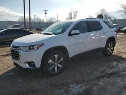 Chevrolet salvage cars for sale: 2018 Chevrolet Traverse LT