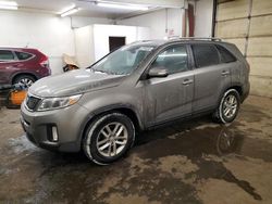 Salvage cars for sale at Ham Lake, MN auction: 2014 KIA Sorento LX