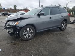 Salvage cars for sale at Gaston, SC auction: 2018 Nissan Pathfinder S