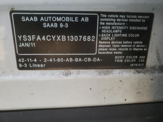 2011 Saab 9-3 2.0T