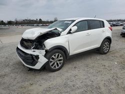 Salvage cars for sale at Lumberton, NC auction: 2016 KIA Sportage LX