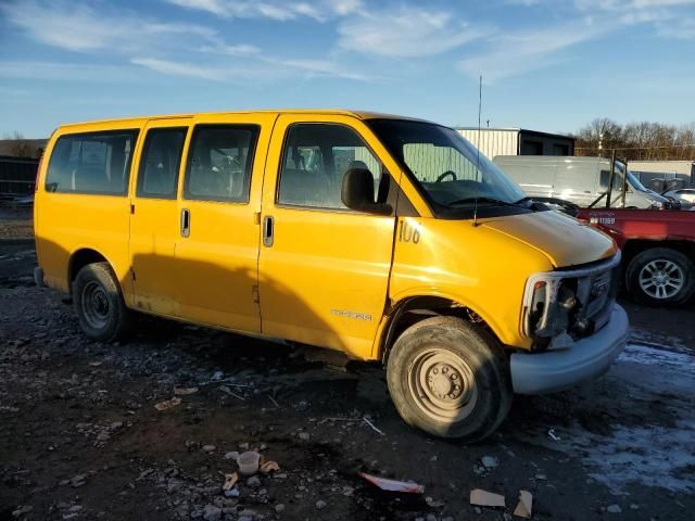 2002 GMC Savana RV G3500