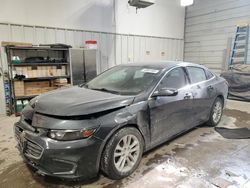 Salvage cars for sale at Des Moines, IA auction: 2016 Chevrolet Malibu LT