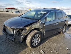 Salvage cars for sale at Cahokia Heights, IL auction: 2014 Honda Odyssey EXL