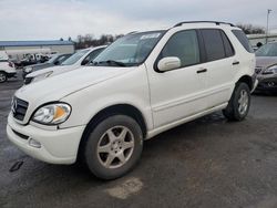 Salvage cars for sale at Pennsburg, PA auction: 2002 Mercedes-Benz ML 320