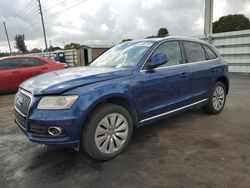 Salvage cars for sale at Miami, FL auction: 2013 Audi Q5 Premium Hybrid