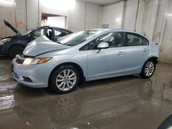 Salvage cars for sale from Copart Cleveland: 2012 Honda Civic EX