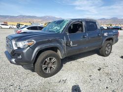 Salvage cars for sale at Mentone, CA auction: 2016 Toyota Tacoma Double Cab