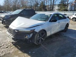 Honda salvage cars for sale: 2024 Honda Accord Hybrid Sport