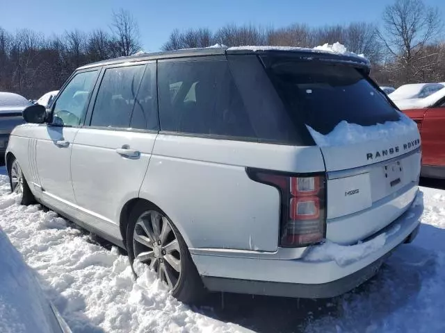 2014 Land Rover Range Rover HSE