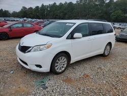 Toyota salvage cars for sale: 2012 Toyota Sienna LE